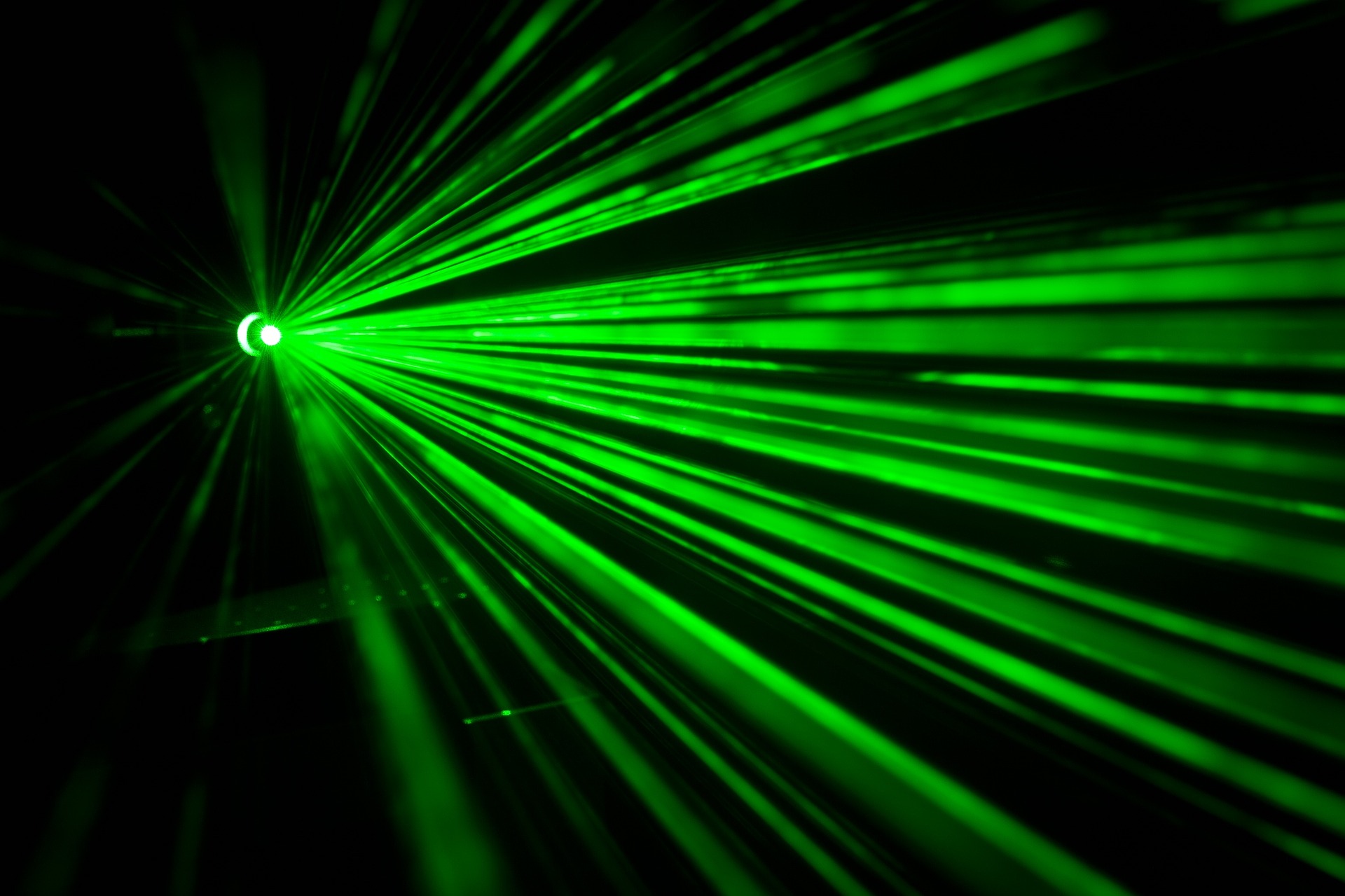 a laser can be used