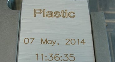 PVC Plastic Laser marking